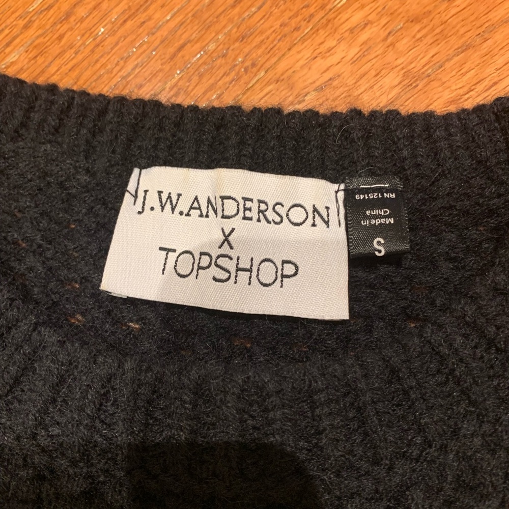 JW Anderson x Topshop Wool Blend Bat Sweater RARE S - Picture 4 of 8